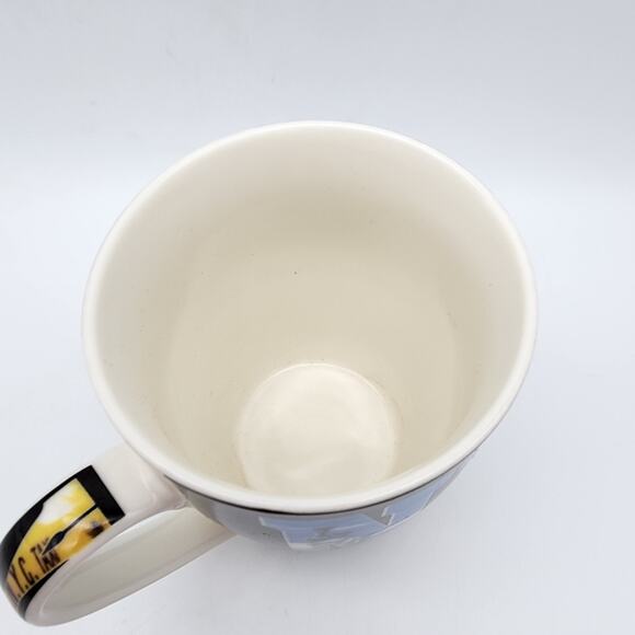 Vtg New York City Coffee Mug Cup 2 Pair Souvenir All For You Retro City Graphics - Picture 13 of 15